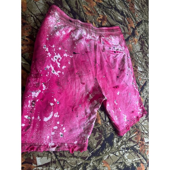 DRO Lab Custom 1/1 ART x  Stone Island Sweat Shorts - Picture 15 of 16